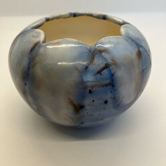 Blue Pottery Vase - Picture 1 of 5